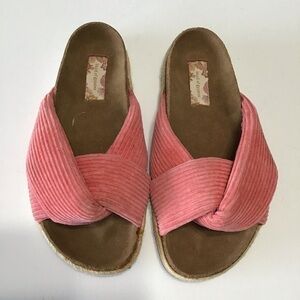 Band of gypsies sandals for drill size 6 coral summer festival beach Spring